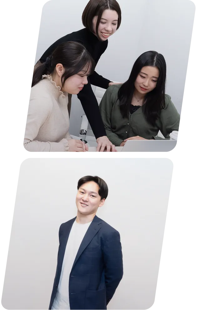 働いている社員たちの様子